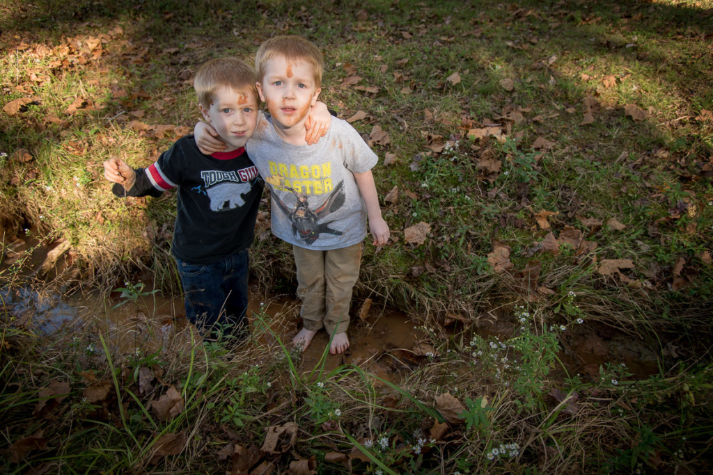 Beast and Nightcrawler demonstrate the awesome greatness that is the "creek." It's been the best thing about afternoons at our place for weeks--we couldn't keep any of them out of it if we wanted to, I think.