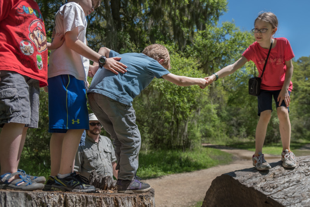 You may see some kids jumping from stump to log. I see the hope that is our three oldest working together to overcome obstacles--a skillset which will serve them well as we make our way in Germany.